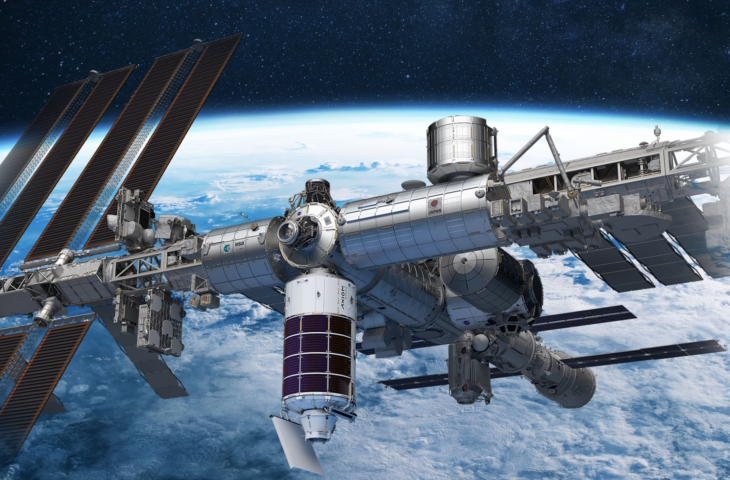 Axiom Station in space